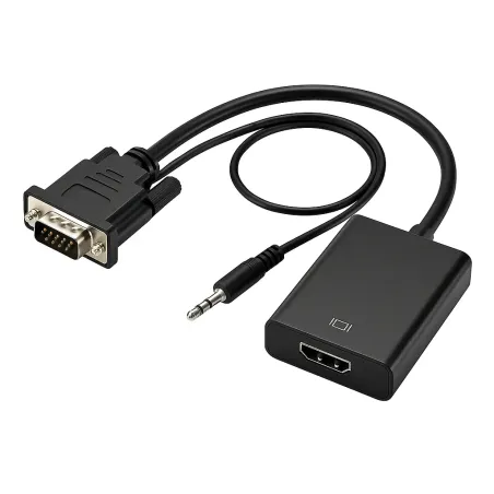 Adattatore VGA HDMI con Audio | Convertitore Video da PC a TV