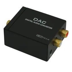Convertitore Audio Digitale Analogico per Cuffie | Collegare TV senza Jack