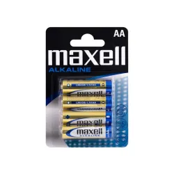 Pile Maxell AA – 4 Batterie Stilo Alcaline LR6 1.5V | BGD Elettronica