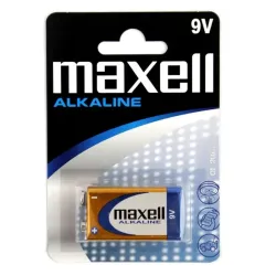 Pila Maxell 9V – Batteria Alcalina 6LR61 MN1604 1 Pezzo | BGD Elettronica