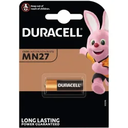 Batteria Duracell MN27 12V – Per Telecomandi Cancelli e Auto | BGD Elettronica