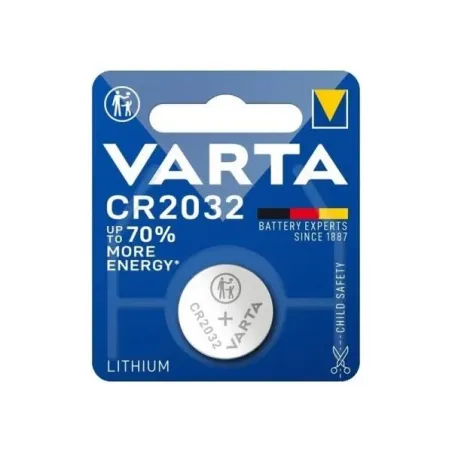 Pila Varta CR2032 – Batteria a Bottone Litio 3V per Dispositivi Compatti | BGD Elettronica
