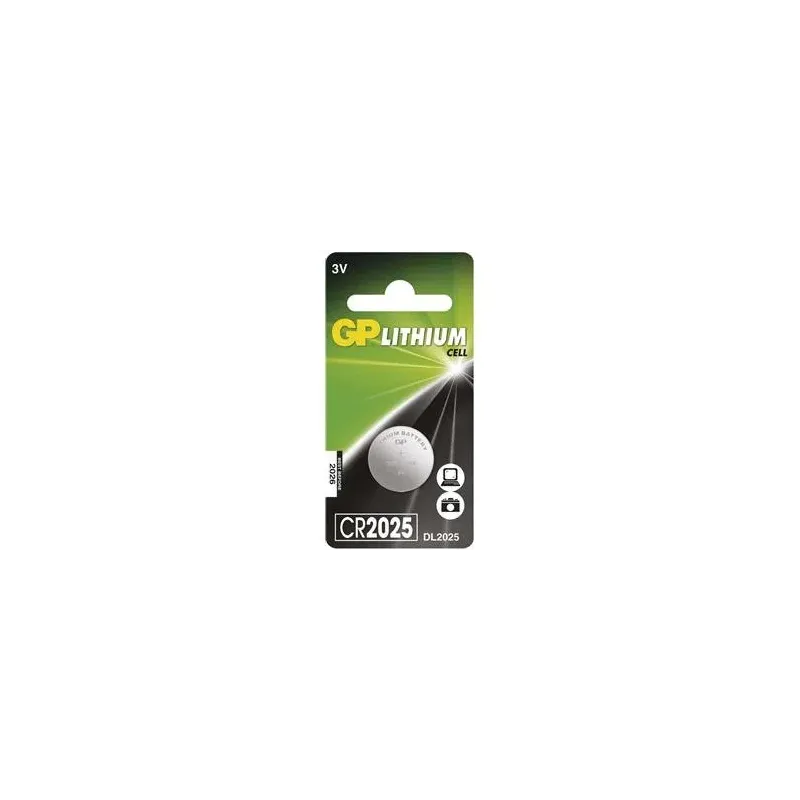 Batteria GP CR2025 – Pila a Bottone Litio 3V per Dispositivi Compatti | BGD Elettronica Batteria GP CR2025 – Pila a Bottone Litio 3V per Dispositivi Compatti | BGD Elettronica