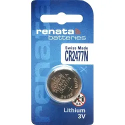 Batteria Renata CR2477N – Pila a Bottone Litio 3V Alta Capacità | BGD Elettronica