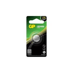 Batteria GP CR1620 – Pila a Bottone Litio 3V | BGD Elettronica