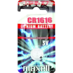 Batteria Maxell CR1616 – Pila a Bottone Litio 3V per Dispositivi Compatti | BGD Elettronica