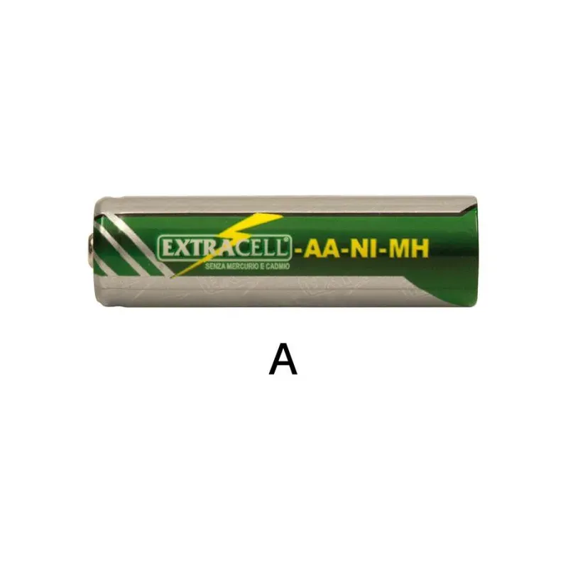 Batteria Elcart AA 1800mAh Ni-Cd – Stilo Ricaricabile Senza Lamelle Batteria Elcart AA 1800mAh Ni-Cd – Stilo Ricaricabile Senza Lamelle