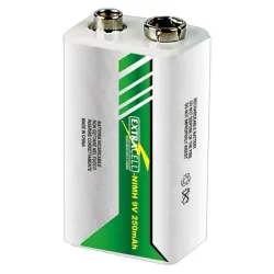 Batteria Ricaricabile 9V 250mAh NiMH - Elcart 6HR61