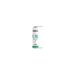 Pila al litio Saft LS14500 3,6V formato AA con lamelle – uso industriale