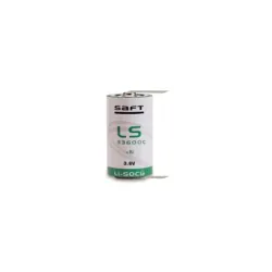 Pila al litio Saft LS33600 3,6V formato D con lamelle – lunga durata industriale