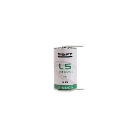 Pila al litio Saft LS33600 3,6V formato D con lamelle – lunga durata industriale