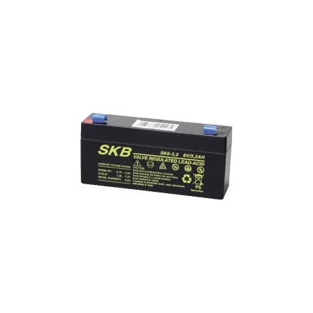 Batteria al piombo SKB 6V 3,2Ah Faston – Backup e emergenza compatta