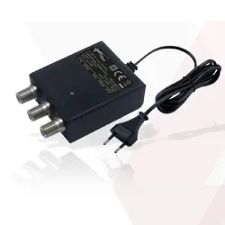 Alimentatore Jollyline AL/300-2U 12V 300 mA con doppia uscita F – TV e centralini