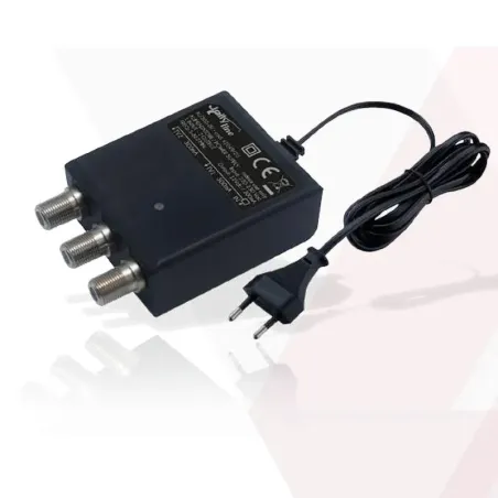Alimentatore Jollyline AL/300-2U 12V 300 mA con doppia uscita F – TV e centralini