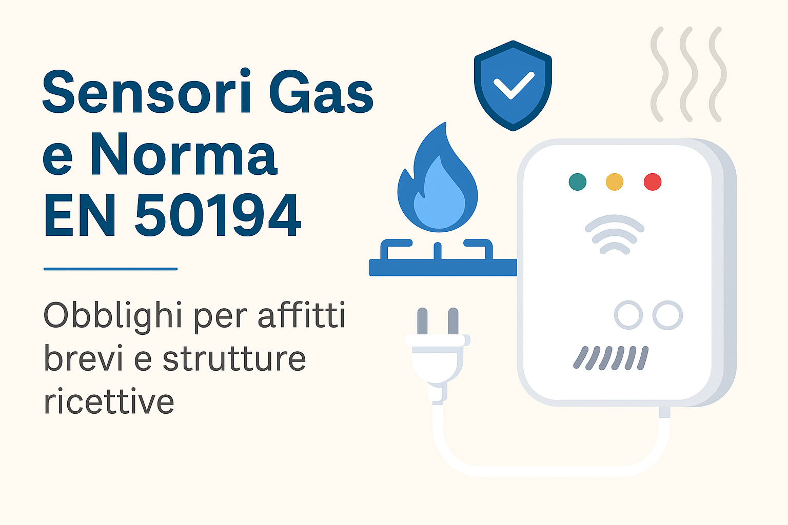 Rilevatori Gas: Cosa dice la normativa EN50194 e chi è obbligato ad installarli? Rilevatori Gas: Cosa dice la normativa EN50194 e chi è obbligato ad installarli?